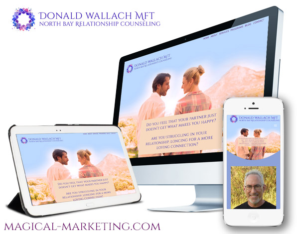 Branding and Website for Spiritual Therapist by Magical Marketing