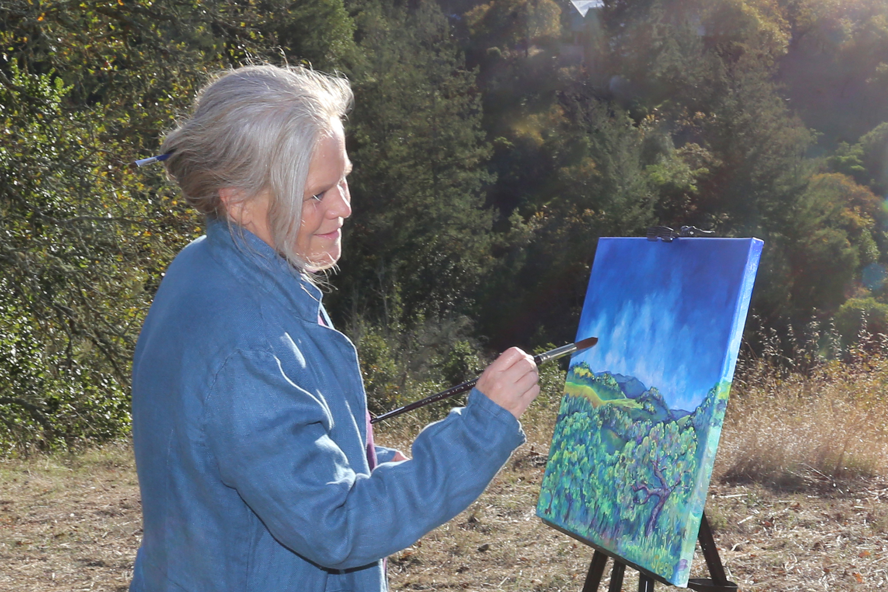 Julia Stege Painting