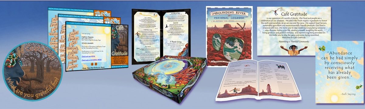 Original Branding Campaign for Cafe Gratitude by Julia Stege the Magical Marketer