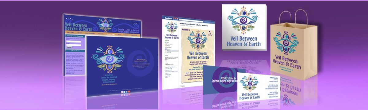 Branding Campaign for Veil Between Heaven and Earth Bookstore by Julia Stege the Magical Marketer