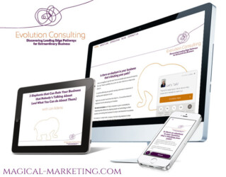 Branding and Website Campaign for Spiritual Business Consultant by Magical Marketing