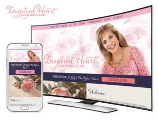 Branding and Website Campaign for Inspired Heart by Magical Marketing